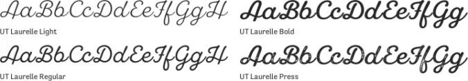 UT Laurelle Font Preview