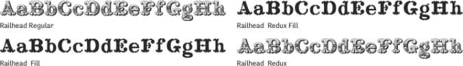 Railhead Font Preview