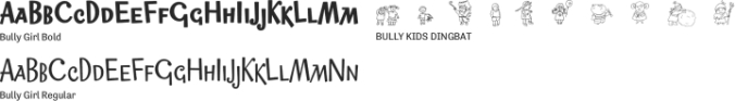 Bully Girl font download