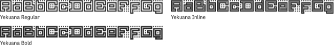 Yekuana Font Preview