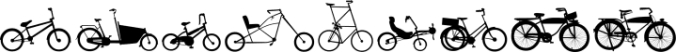 Bikes Font Preview