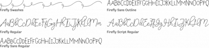 Firefly Font Preview