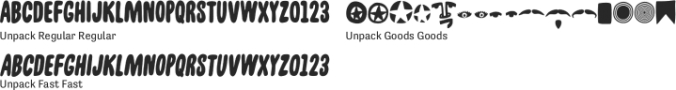 Unpack Font Preview