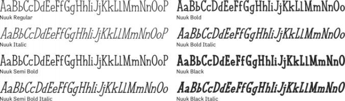 Nuuk Font Preview