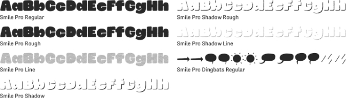 Smile Pro Font Preview
