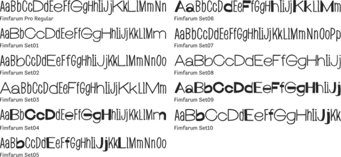 Fimfarum font download