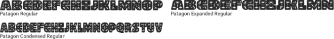 Patagon Font Preview