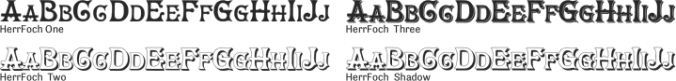 HerrFoch Font Preview