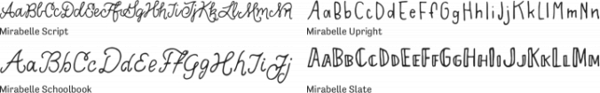 Mirabelle Font Preview