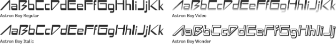 Astron Boy font download