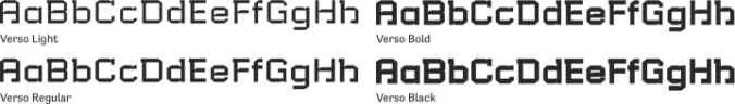 Verso Font Preview