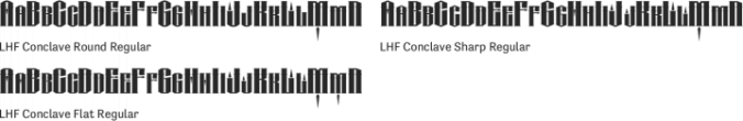 LHF Conclave Font Preview