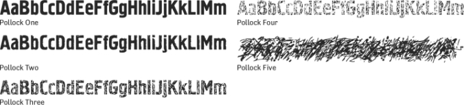 Pollockone Font Preview