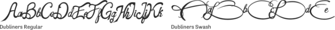 Dubliners Font Preview