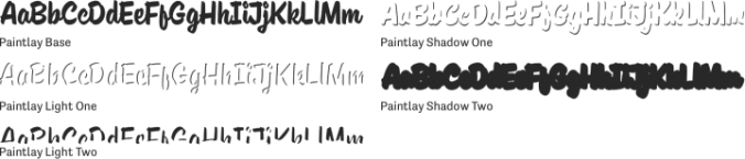 Paintlay Font Preview