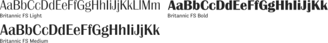 Britannic FS Font Preview
