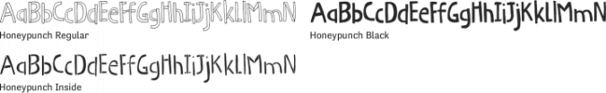 Honeypunch Font Preview