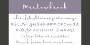 Meadowbrook font download