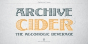 Archive Cider font download