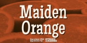 Maiden Orange Pro font download