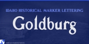 Goldburg font download