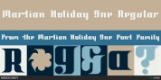 Martian Holiday font download