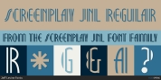 Screenplay JNL font download