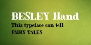 Besley Hand font download