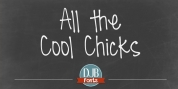 DJB All The Cool Chicks font download