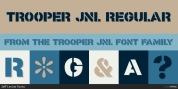 Trooper JNL font download