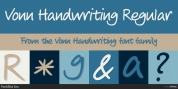 Vonn Handwriting font download