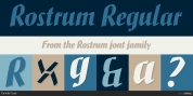 Rostrum font download
