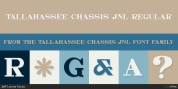 Tallahassee Chassis JNL font download