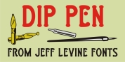 Dip Pen JNL font download