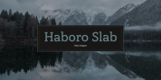 Haboro Slab font download