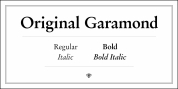 Originalgaramond BT font download