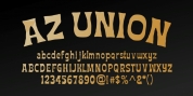 AZ Union font download