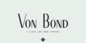 Von Bond font download