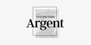 Argent CF font download