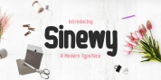 Sinewy font download