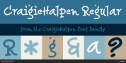 CraigieHalpen font download