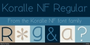 Koralle NF font download