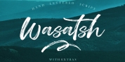 Wasatsh Brush font download