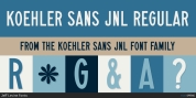 Koehler Sans JNL font download
