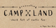 Campland font download