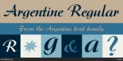Argentine font download
