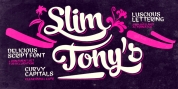 Slim Tony font download