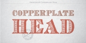 Archive Copperplate Head font download