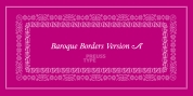 Baroque Borders font download