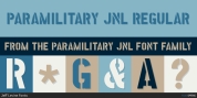 Paramilitary JNL font download
